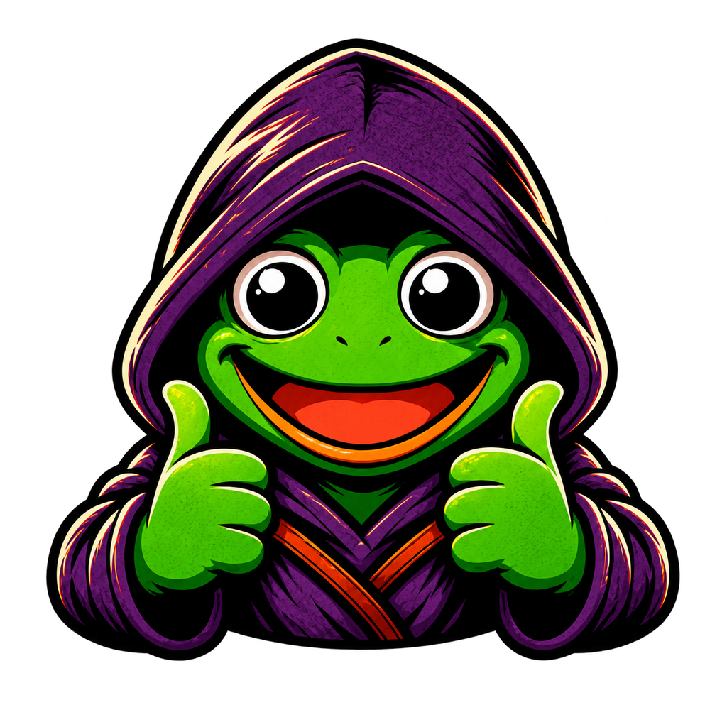Chiqun1Up GG-Emote mit zwei Daumen nach oben